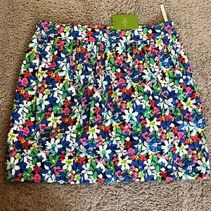 NWT Kate spade floral skirt - size 10 💐